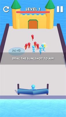 人类弹弓战游戏