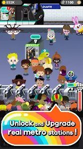 口袋地铁空闲车站(Metro)截图3
