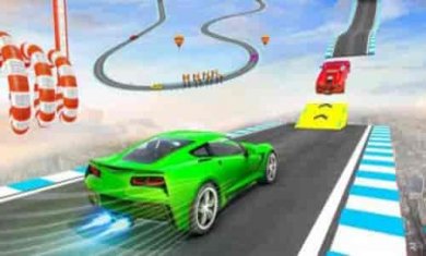 极限空中超跑特技(Stock Car Stunt Car Games)截图3