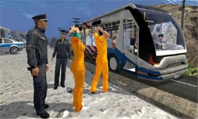 警车模拟驾驶PoliceBusHillClimbDriver