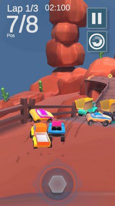 迷你汽车竞速比赛游戏