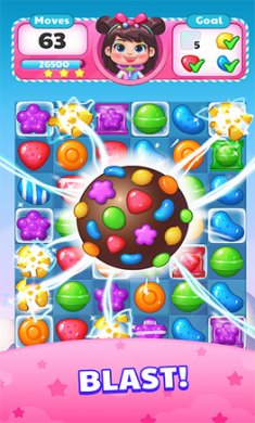 糖果三消闪电战截图1