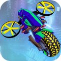 未来混乱城市飞车(Flying Bike Future City Mayhem)