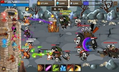 最后的城堡成长