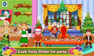 模拟小镇冰雪派对(Pretend Town Snow Party)