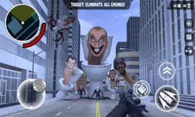 斯基比迪厕所大战截图2