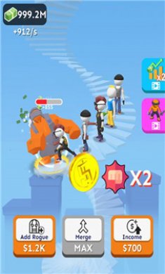 闲置楼梯撞击者(Idle Staircase Strikers)