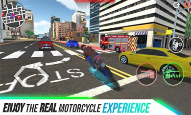摩托车真实模拟器游戏