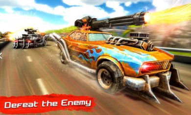 疯狂死亡赛车射击游戏截图3