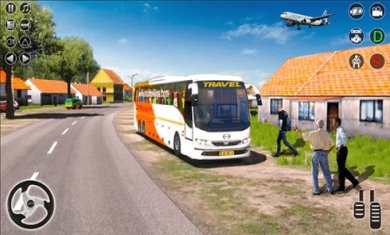 长途客车模拟器3D(Coach Bus Driving Simulator 3d)截图2