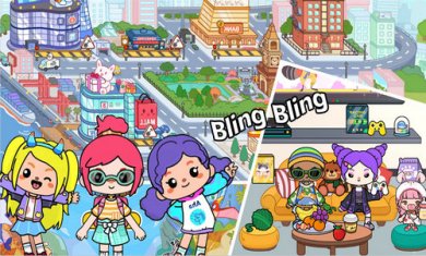 Aha世界小镇模拟器