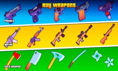 伙计战争像素沙盒射击DudeWars