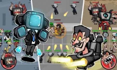 马桶人VS摄像头战争(Monster War)截图3