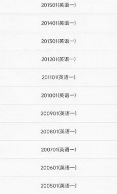 考研英语单词真题