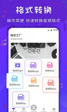 音频剪辑格式转换