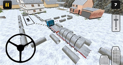 冬天农场卡车(Winter Farm Truck 3D: Silo Transport)