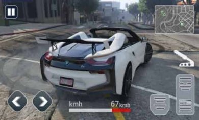城市汽车驾驶挑战(BMW I8 Drift)截图3
