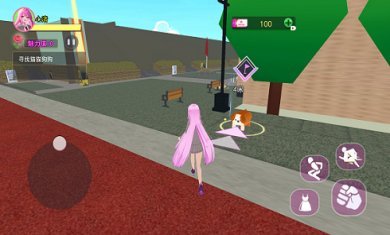 樱校梦境跑酷游戏