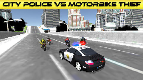 警察追击摩托党