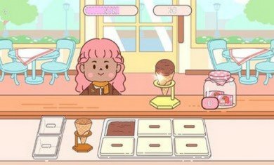 冰淇淋咖啡馆游戏