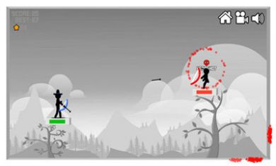 火柴人弓箭手大作战苹果游戏