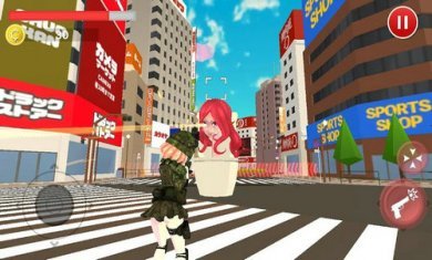 动漫厕所头入侵(Anime Toilet Heads Invasion)