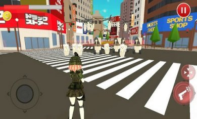 疯狂的道路坦克横撞(Crazy Road: Tank Rampage)截图3