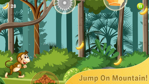 猴子跳跃重力世界(Monkey Jump Gravity World)截图2