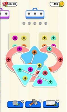 拧螺母与螺栓解锁