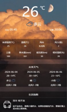梅雨天气截图2