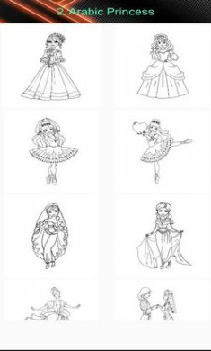 娃娃时尚色公主上色游戏