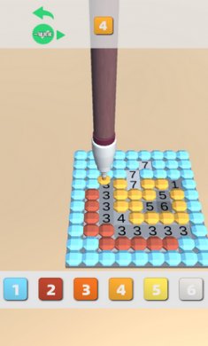 涂色格子画截图3