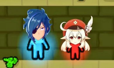 原林冰火神原神同人截图1