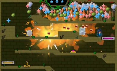 原林冰火神原神同人截图2