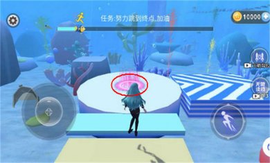 樱花女孩海底跑酷