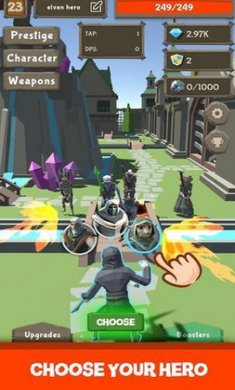 巫师之火点击RPG截图2