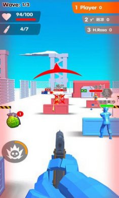 火柴人头目射击截图2