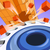 像素方块短跑游戏