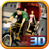 疯狂人力三轮车游戏