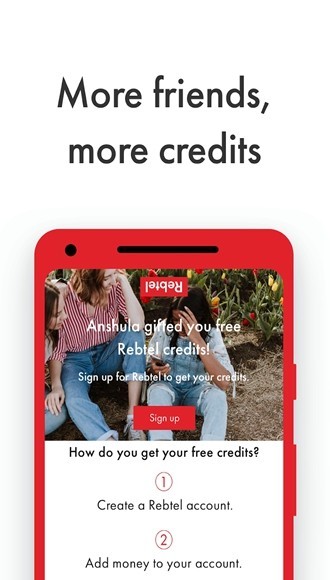 免费国际长途Rebtel截图1