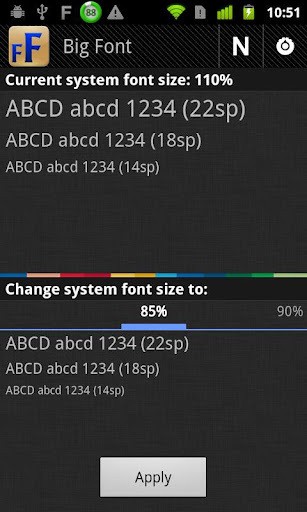 改变系统字体大小截图2