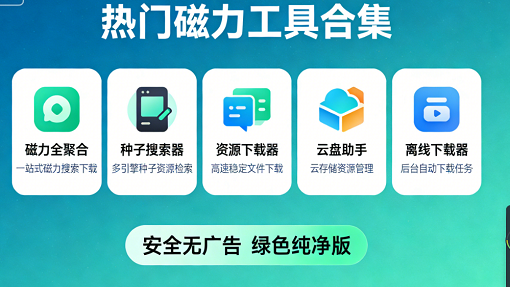 类似磁力全聚合的软件合集