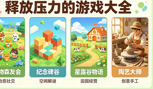 释放压力的游戏大全