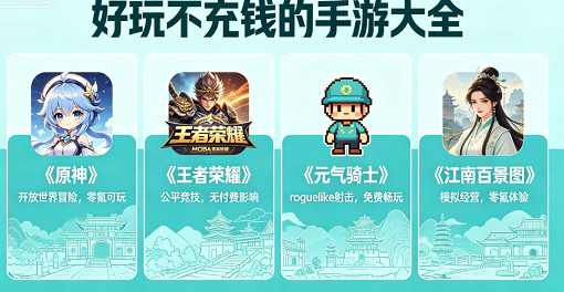 好玩不充钱的手游大全