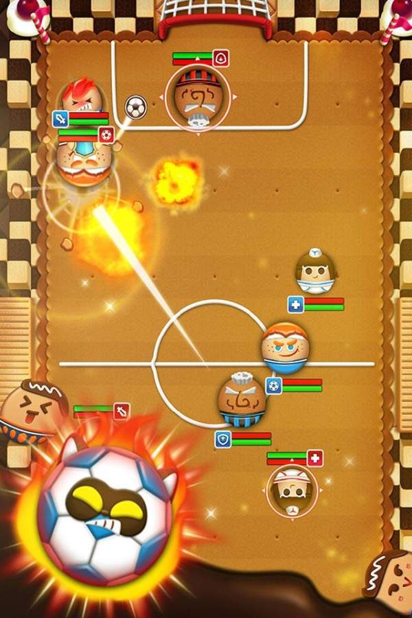 王牌射手(Cookie Soccer)iOS版截图1