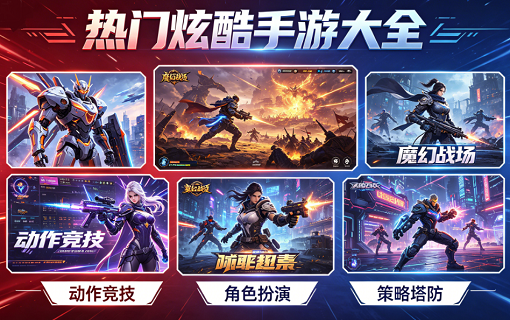 画面炫酷的手游大全