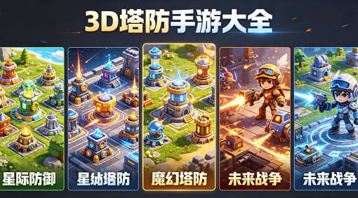 3d塔防手游大全