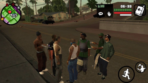 在圣安地列斯道路上行驶苹果版截图2