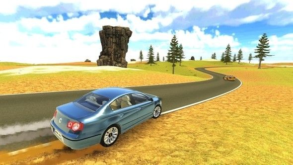 帕萨特B6漂移模拟器手游中文版(Passat B6 Drift Simulator)截图1
