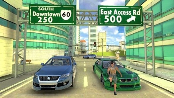 帕萨特B6漂移模拟器手游iPhone版(Passat B6 Drift Simulator)截图2